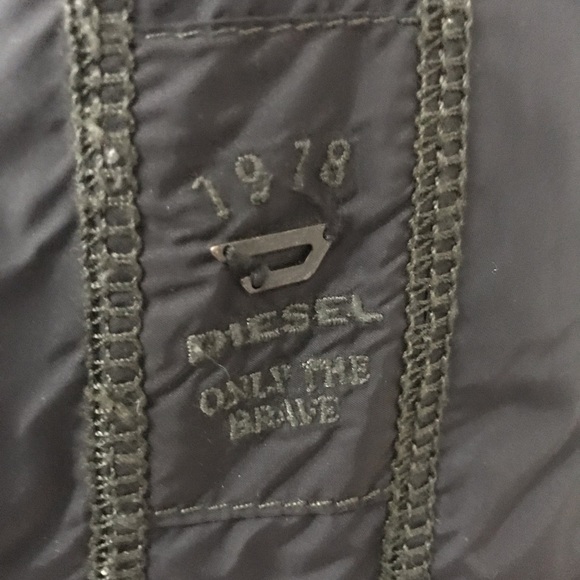 Diesel lightweight nylon biker jacket. - Picture 5 of 11